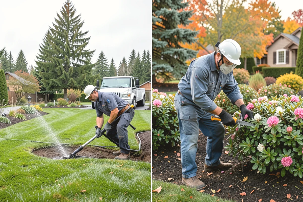 Drain Rock Installation in Duvall, King County, WA - Excavate the drain trench or area to the required depth and slope