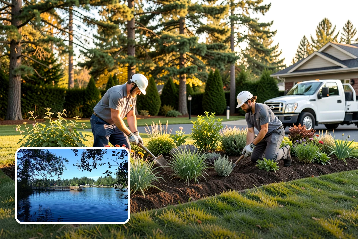 Drain Rock Installation in Federal Way, King County, WA - Rapidly channels water away from foundations and low spots