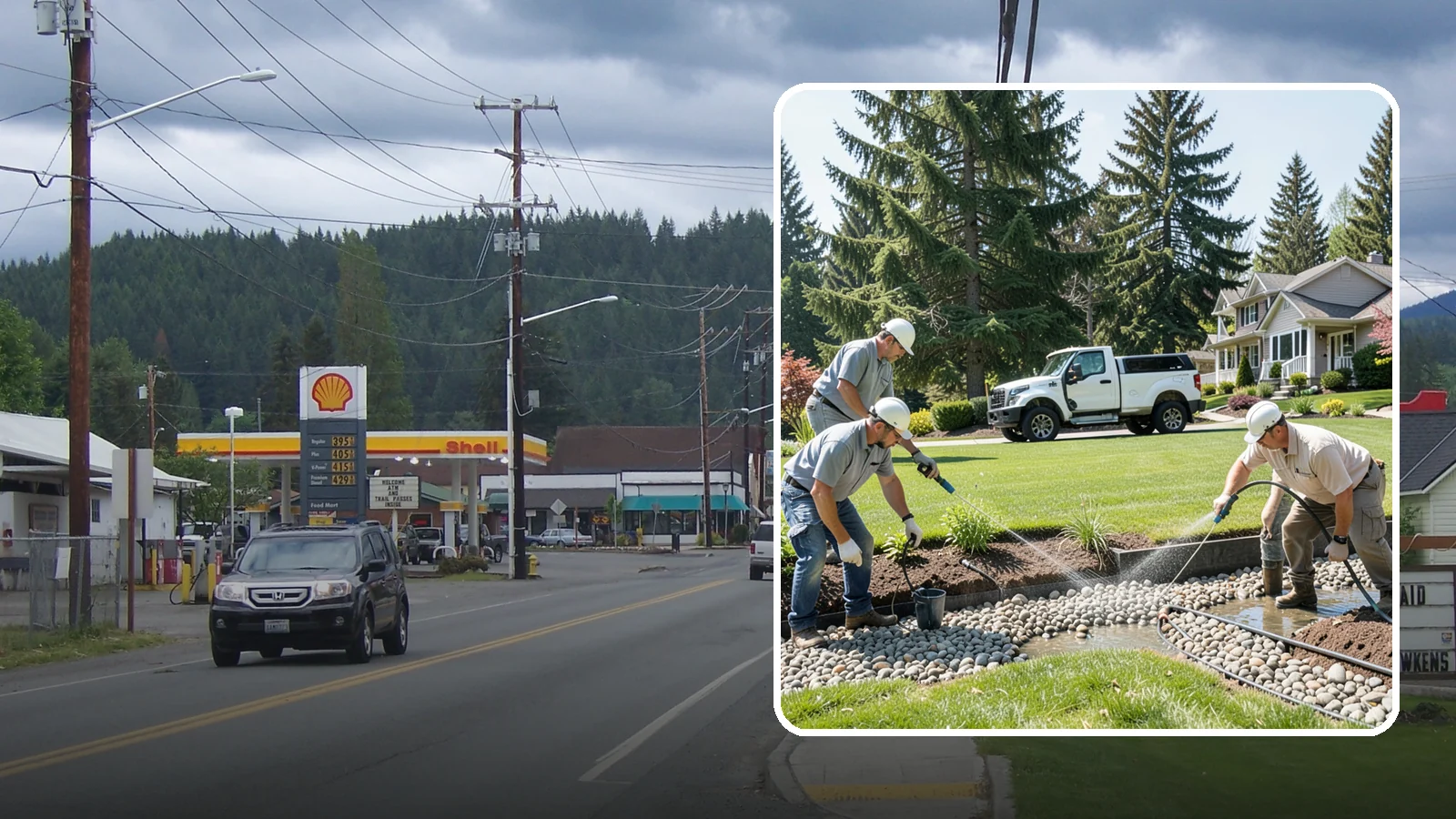Drain Rock Installation in Granite Falls, Snohomish County, WA - Clean, washed 3/4-inch rock engineered to move water fast through French drains, footings, and wet-yard fixes.