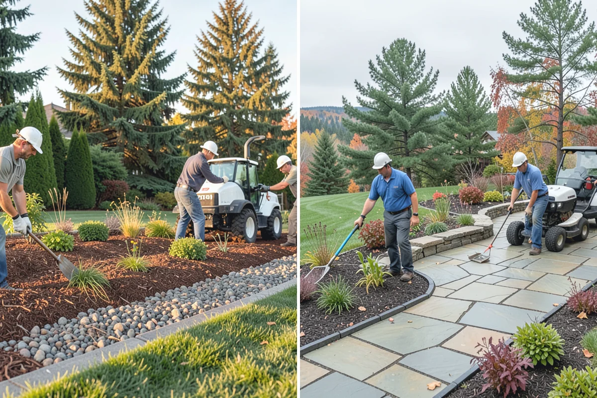 Drain Rock Installation in Granite Falls, Snohomish County, WA - Excavate the drain trench or area to the required depth and slope