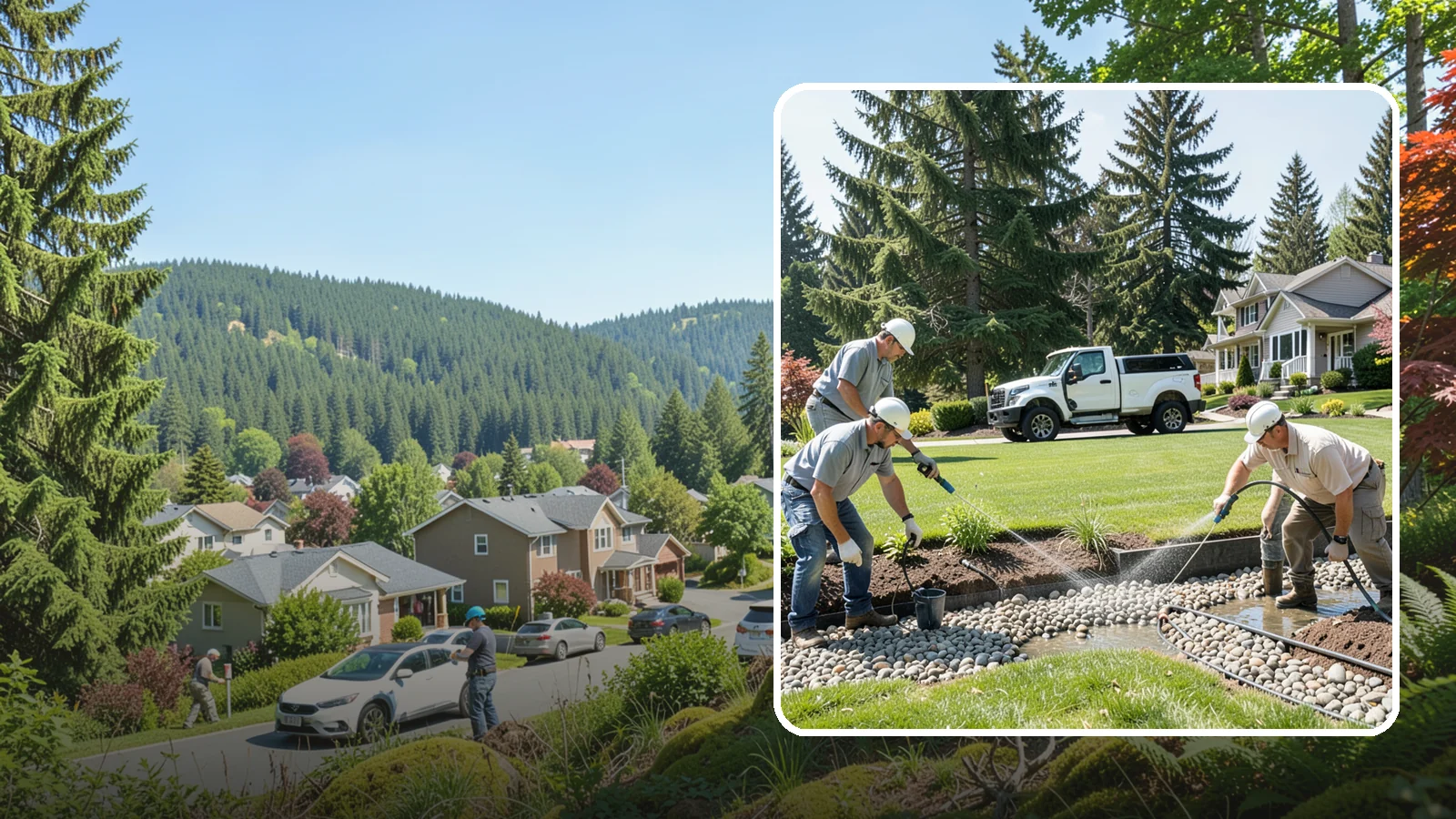 Drain Rock Installation in Index, Snohomish County, WA - Clean, washed 3/4-inch rock engineered to move water fast through French drains, footings, and wet-yard fixes.