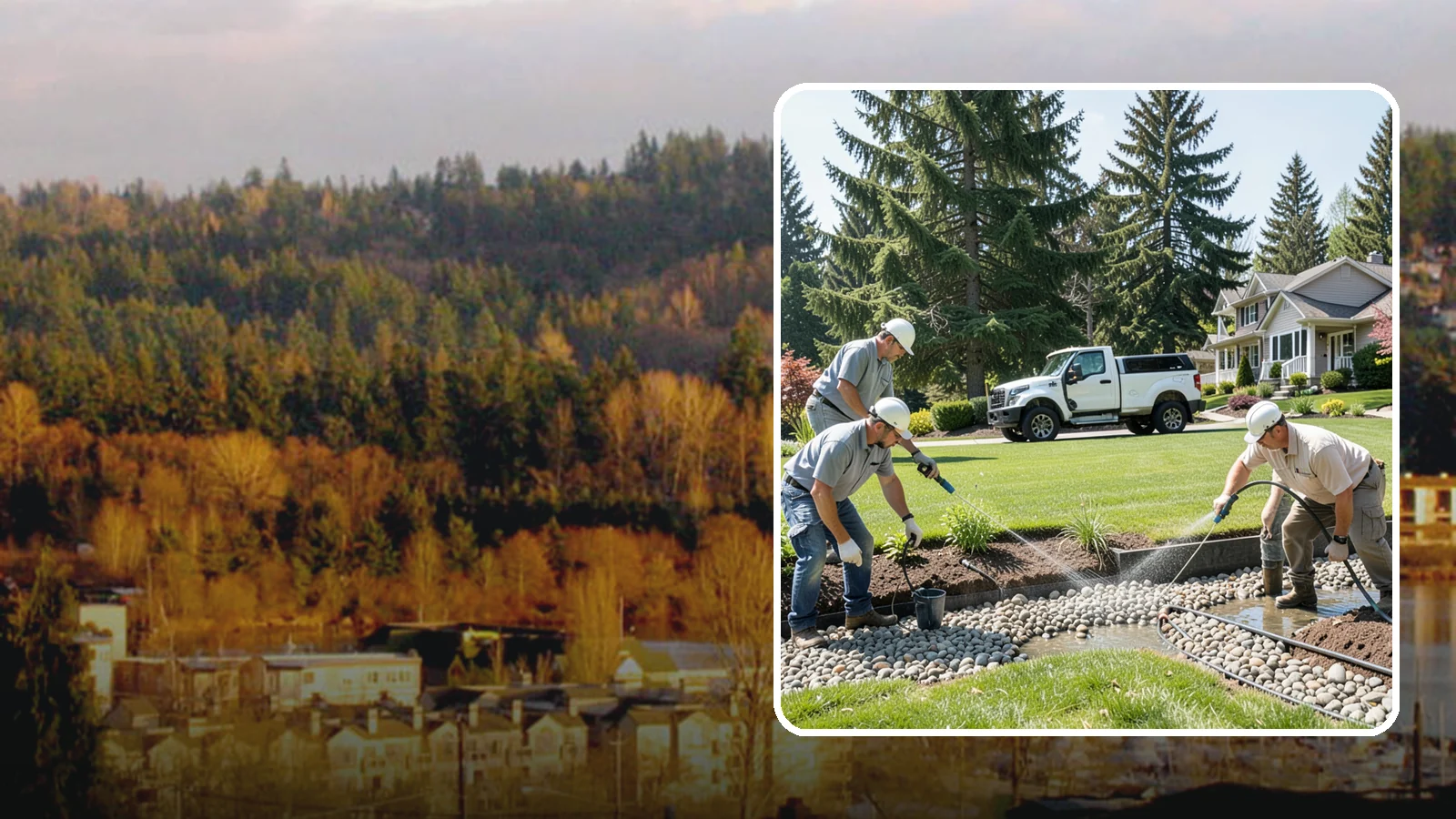 Drain Rock Installation in Kenmore, King County, WA - Clean, washed 3/4-inch rock engineered to move water fast through French drains, footings, and wet-yard fixes.