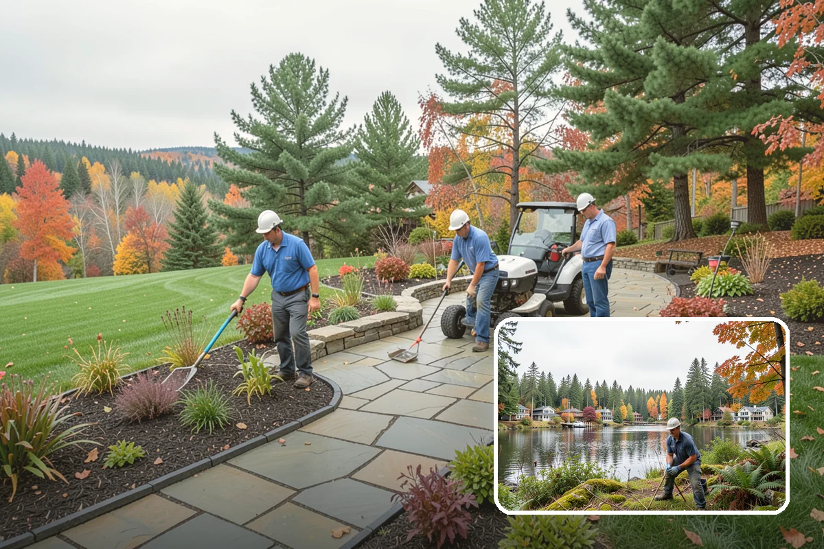 Drain Rock Installation in La Conner, Skagit County, WA - Rapidly channels water away from foundations and low spots