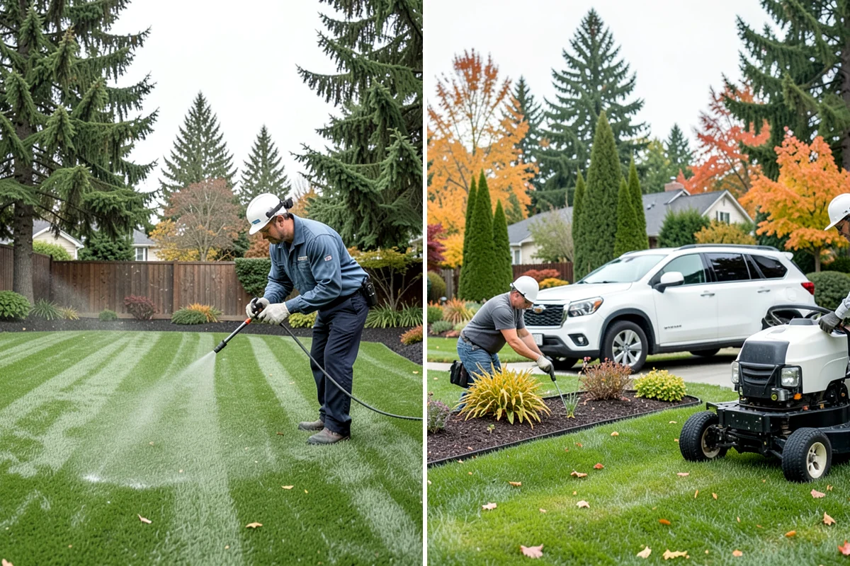 Drain Rock Installation in Lake Forest Park, King County, WA - Excavate the drain trench or area to the required depth and slope