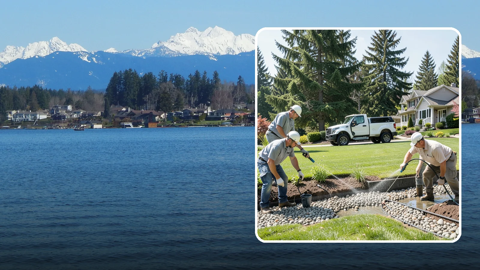 Drain Rock Installation in Lake Stevens, Snohomish County, WA - Clean, washed 3/4-inch rock engineered to move water fast through French drains, footings, and wet-yard fixes.