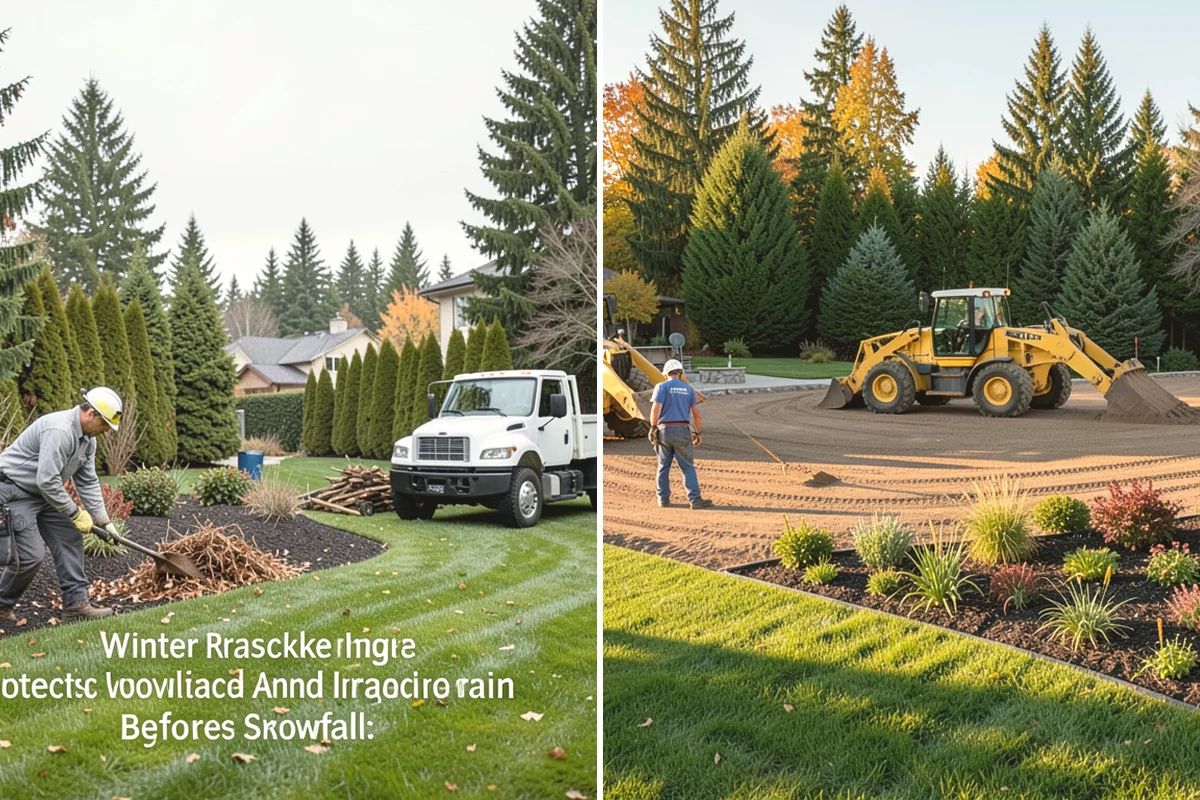 Drain Rock Installation in Lake Stevens, Snohomish County, WA - Excavate the drain trench or area to the required depth and slope