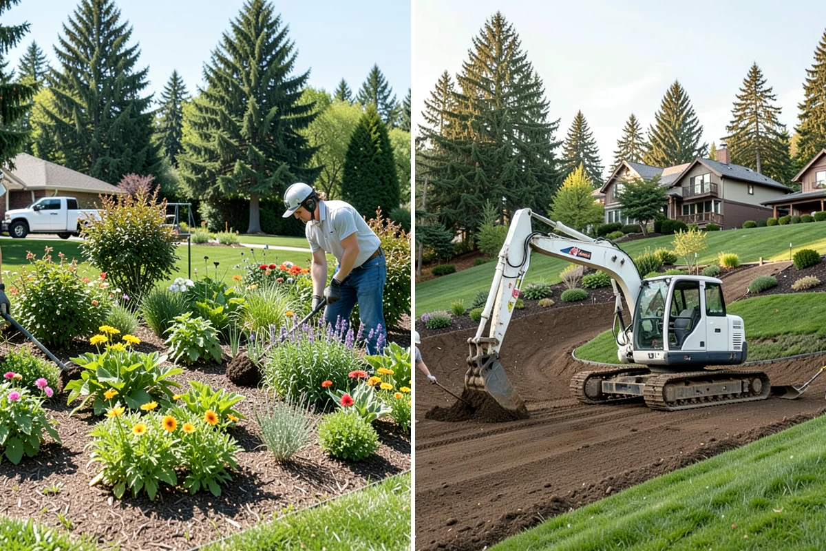 Drain Rock Installation in Lakewood, Pierce County, WA - Excavate the drain trench or area to the required depth and slope