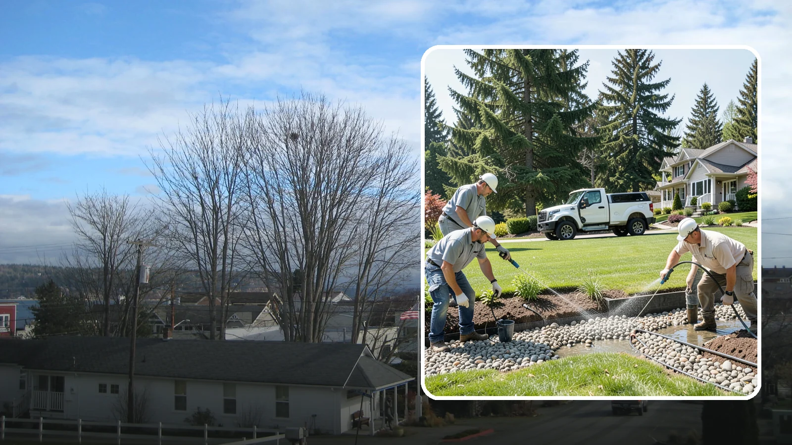 Drain Rock Installation in Langley, Island County, WA - Clean, washed 3/4-inch rock engineered to move water fast through French drains, footings, and wet-yard fixes.