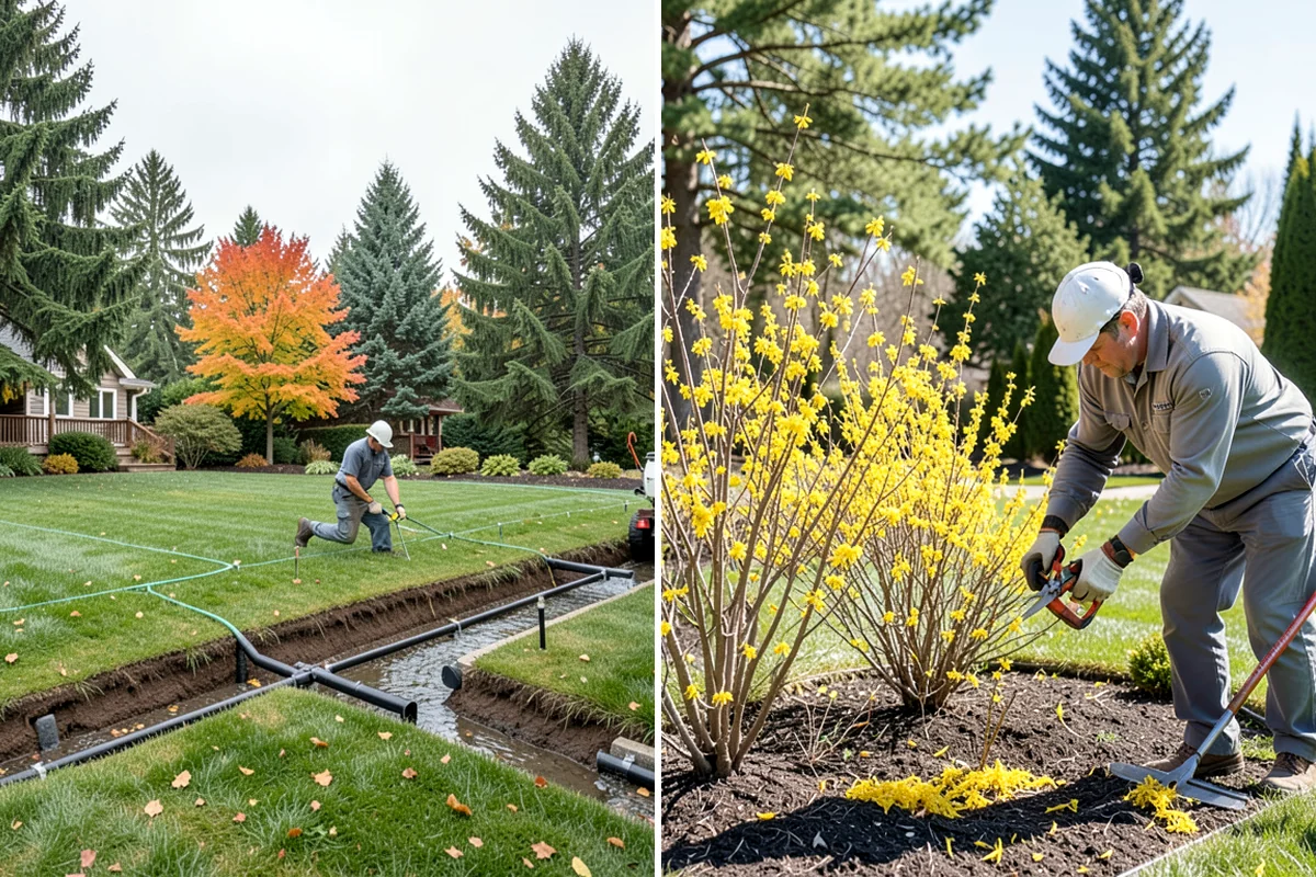 Drain Rock Installation in Lyman, Skagit County, WA - Excavate the drain trench or area to the required depth and slope