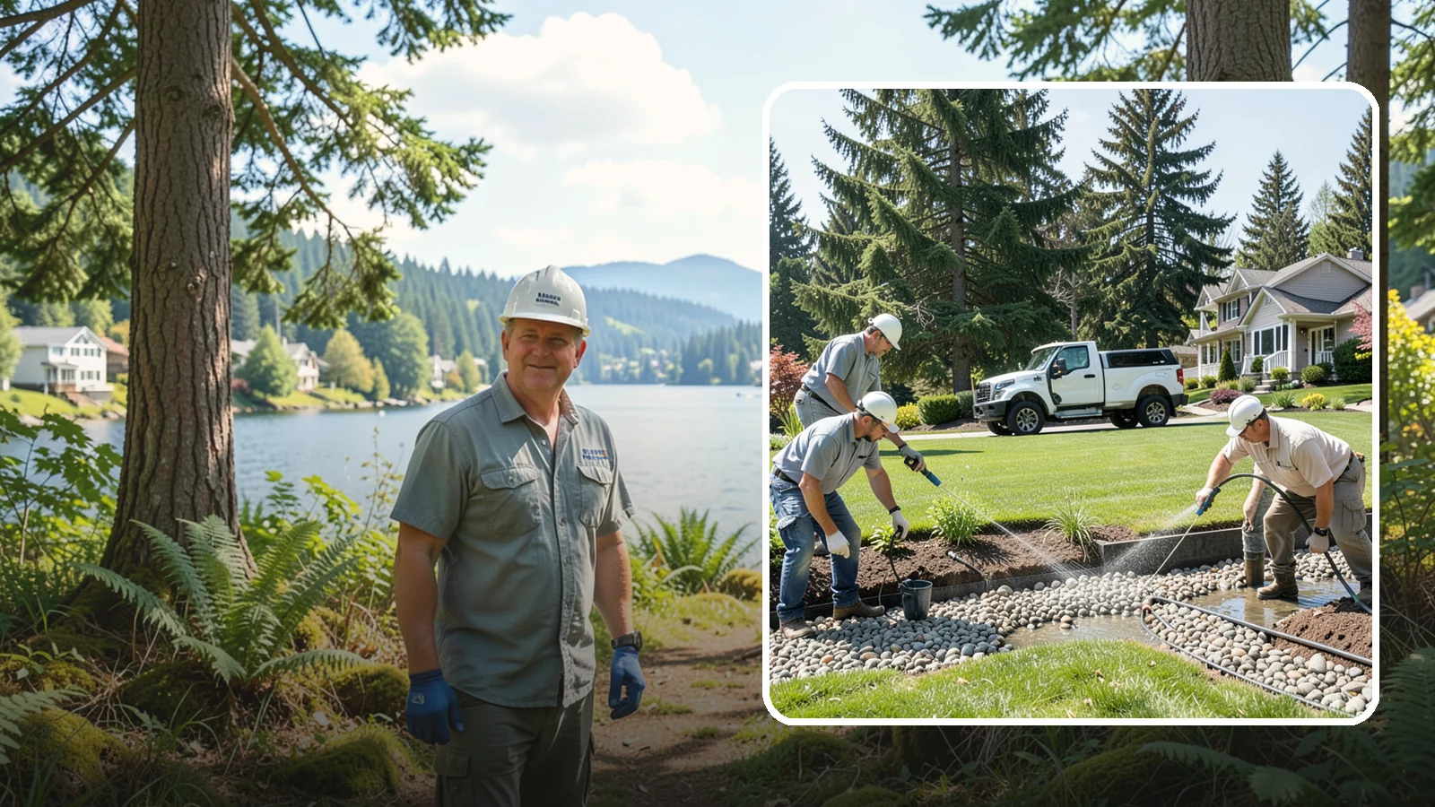 Drain Rock Installation in Milton, King County, WA - Clean, washed 3/4-inch rock engineered to move water fast through French drains, footings, and wet-yard fixes.