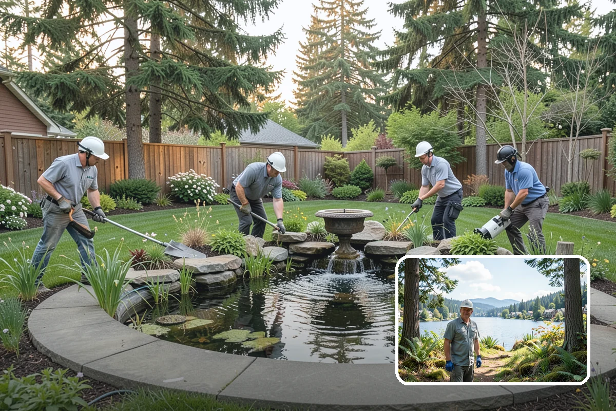Drain Rock Installation in Milton, King County, WA - Rapidly channels water away from foundations and low spots