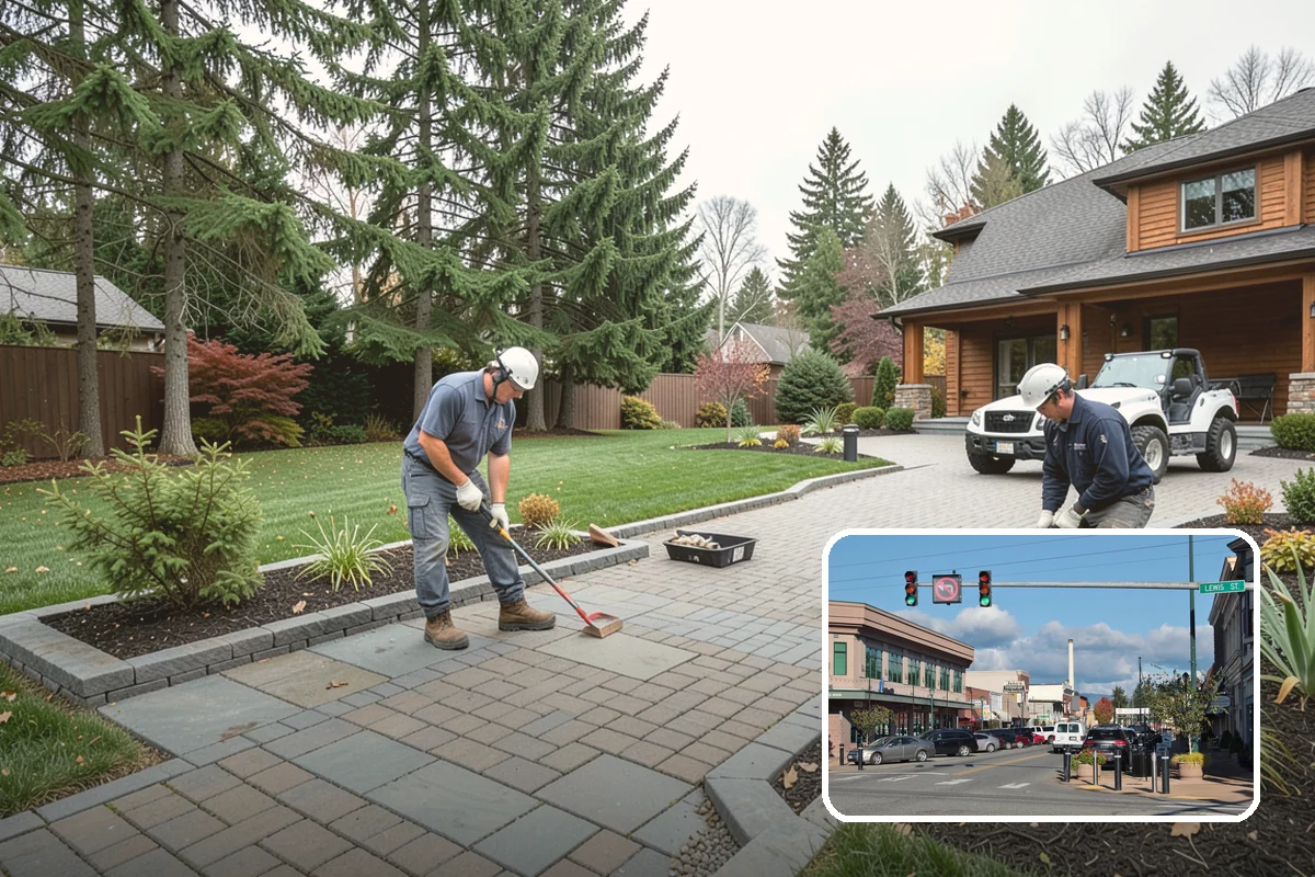 Drain Rock Installation in Monroe, Snohomish County, WA - Rapidly channels water away from foundations and low spots