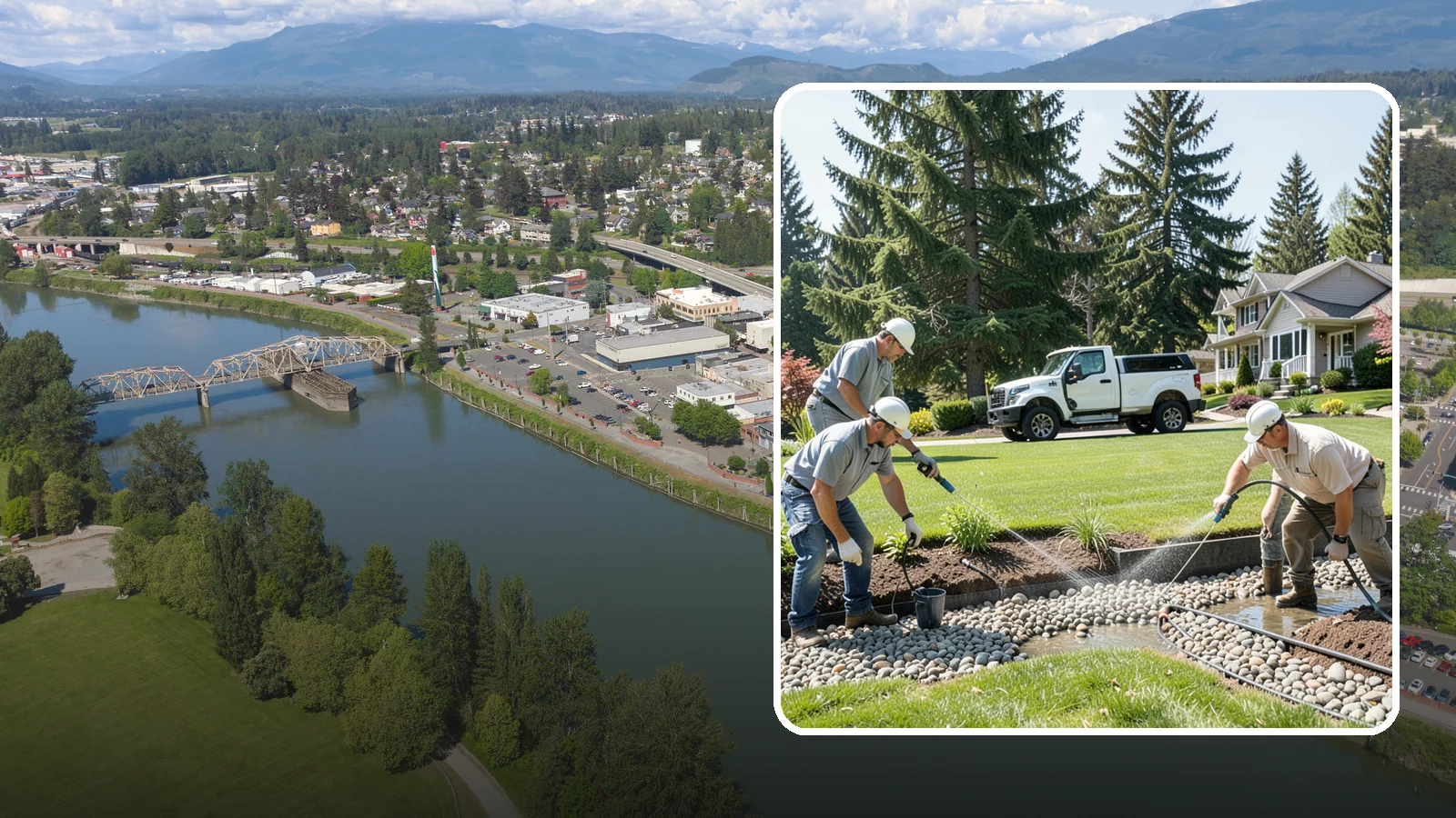 Drain Rock Installation in Mount Vernon, Skagit County, WA - Clean, washed 3/4-inch rock engineered to move water fast through French drains, footings, and wet-yard fixes.