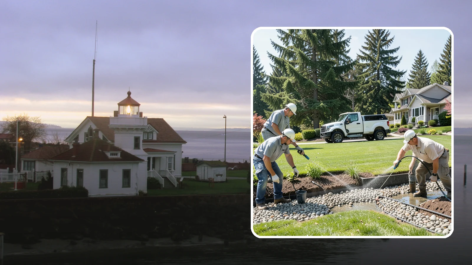Drain Rock Installation in Mukilteo, Snohomish County, WA - Clean, washed 3/4-inch rock engineered to move water fast through French drains, footings, and wet-yard fixes.