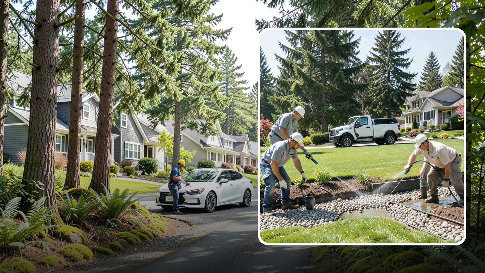 Drain Rock Installation in Normandy Park, King County, WA - Clean, washed 3/4-inch rock engineered to move water fast through French drains, footings, and wet-yard fixes.