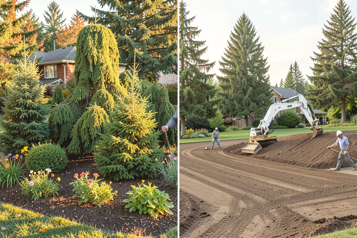 Drain Rock Installation in Oak Harbor, Island County, WA - Excavate the drain trench or area to the required depth and slope