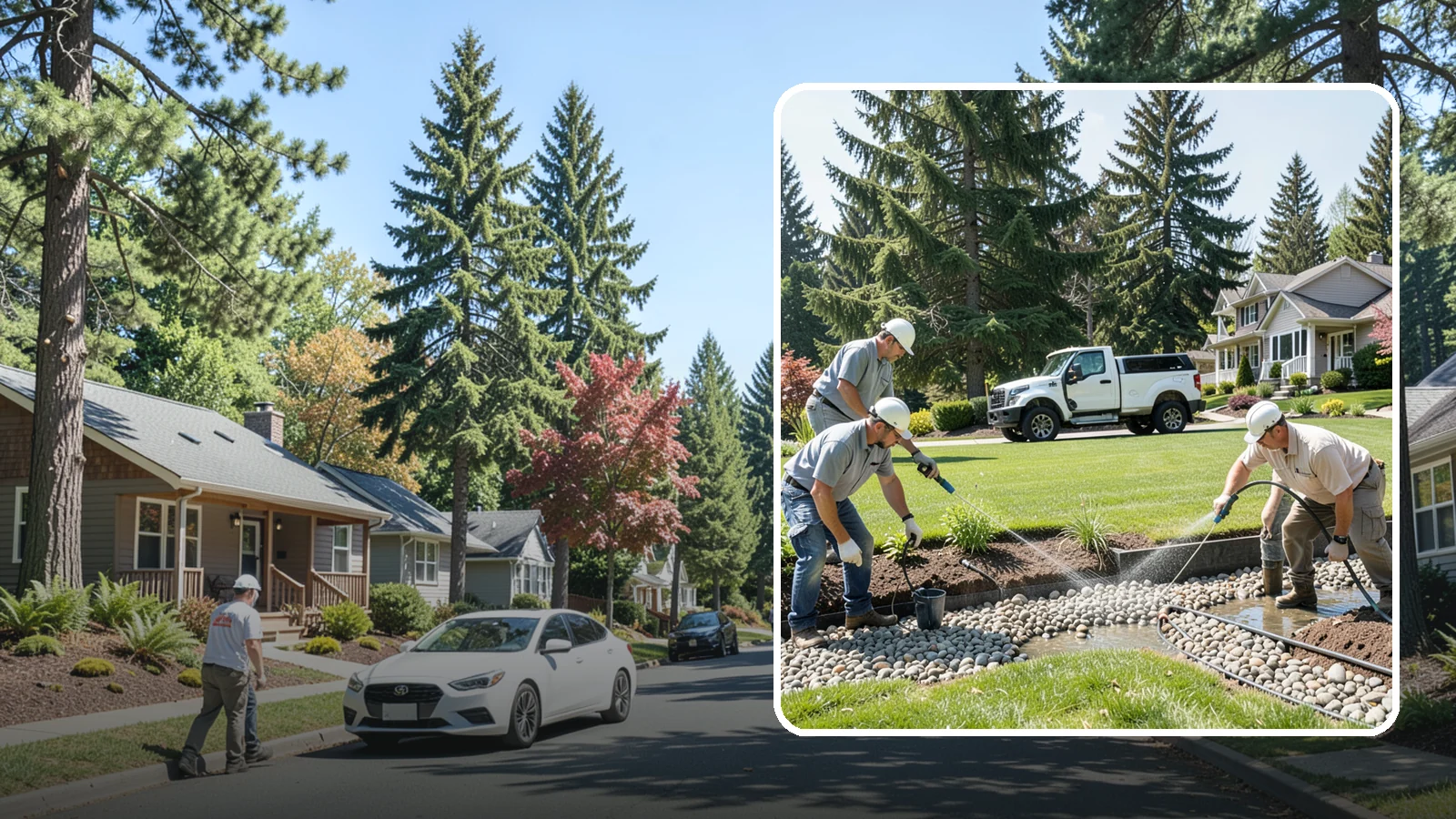 Drain Rock Installation in Orting, Pierce County, WA - Clean, washed 3/4-inch rock engineered to move water fast through French drains, footings, and wet-yard fixes.