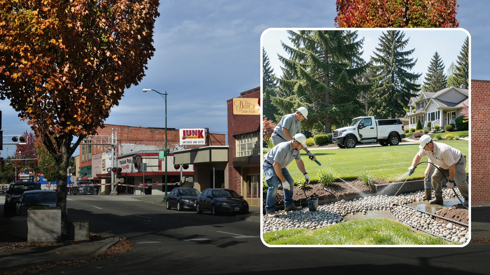 Drain Rock Installation in Puyallup, Pierce County, WA - Clean, washed 3/4-inch rock engineered to move water fast through French drains, footings, and wet-yard fixes.