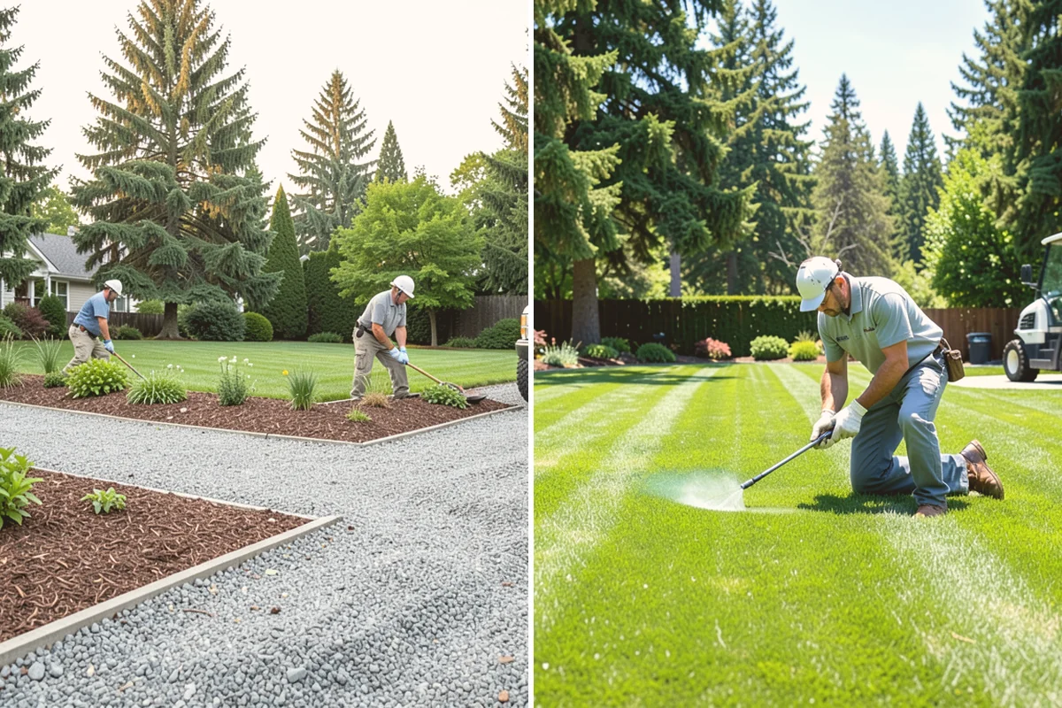 Drain Rock Installation in Sammamish, King County, WA - Excavate the drain trench or area to the required depth and slope