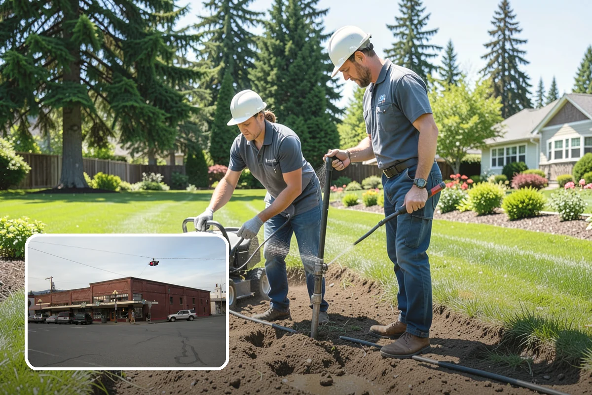 Drain Rock Installation in Sedro-Woolley, Skagit County, WA - Rapidly channels water away from foundations and low spots