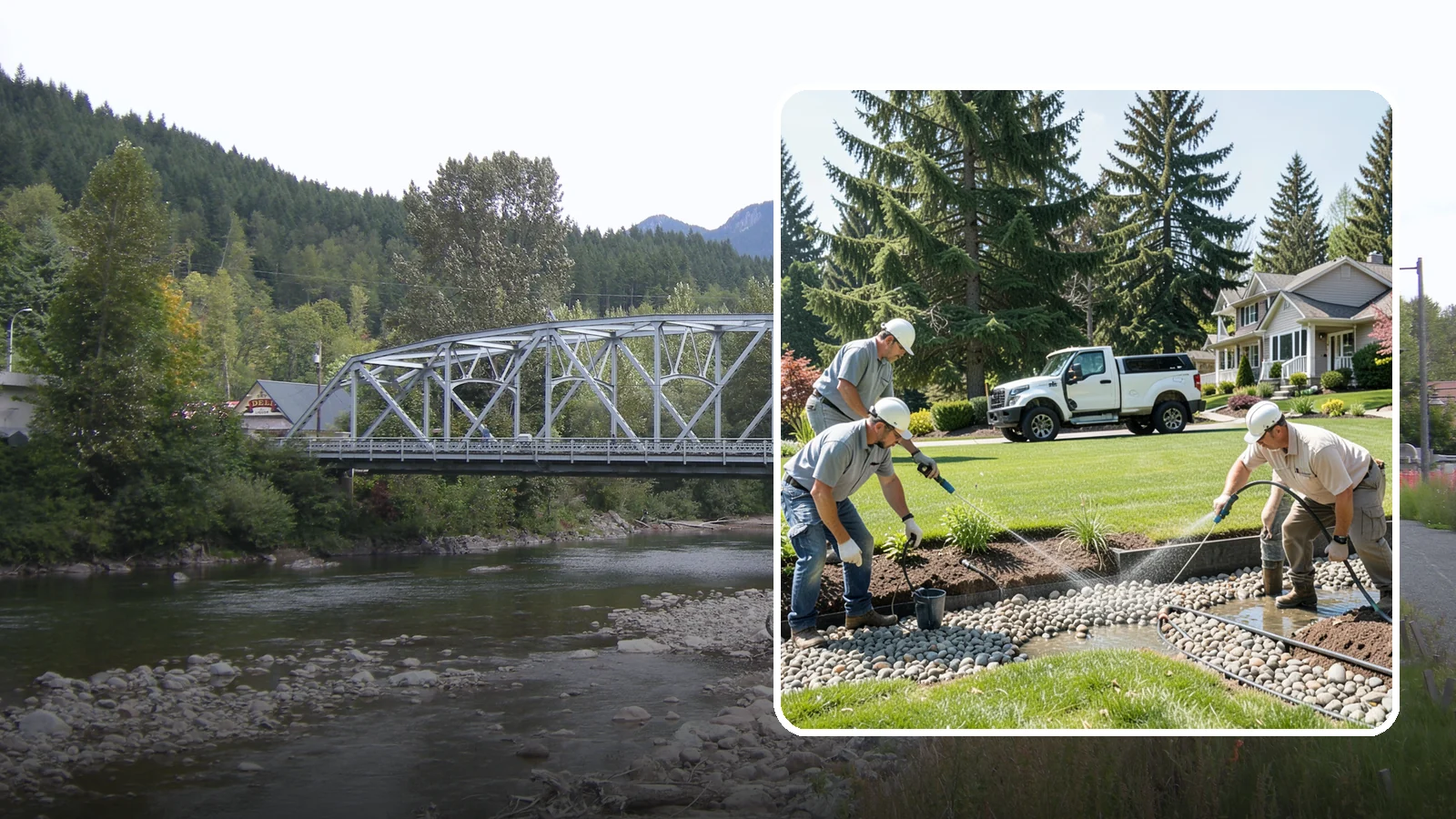 Drain Rock Installation in Skykomish, King County, WA - Clean, washed 3/4-inch rock engineered to move water fast through French drains, footings, and wet-yard fixes.