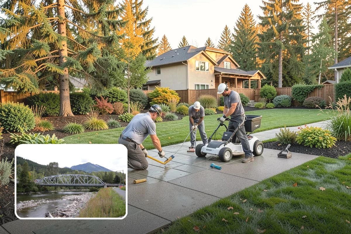Drain Rock Installation in Skykomish, King County, WA - Rapidly channels water away from foundations and low spots