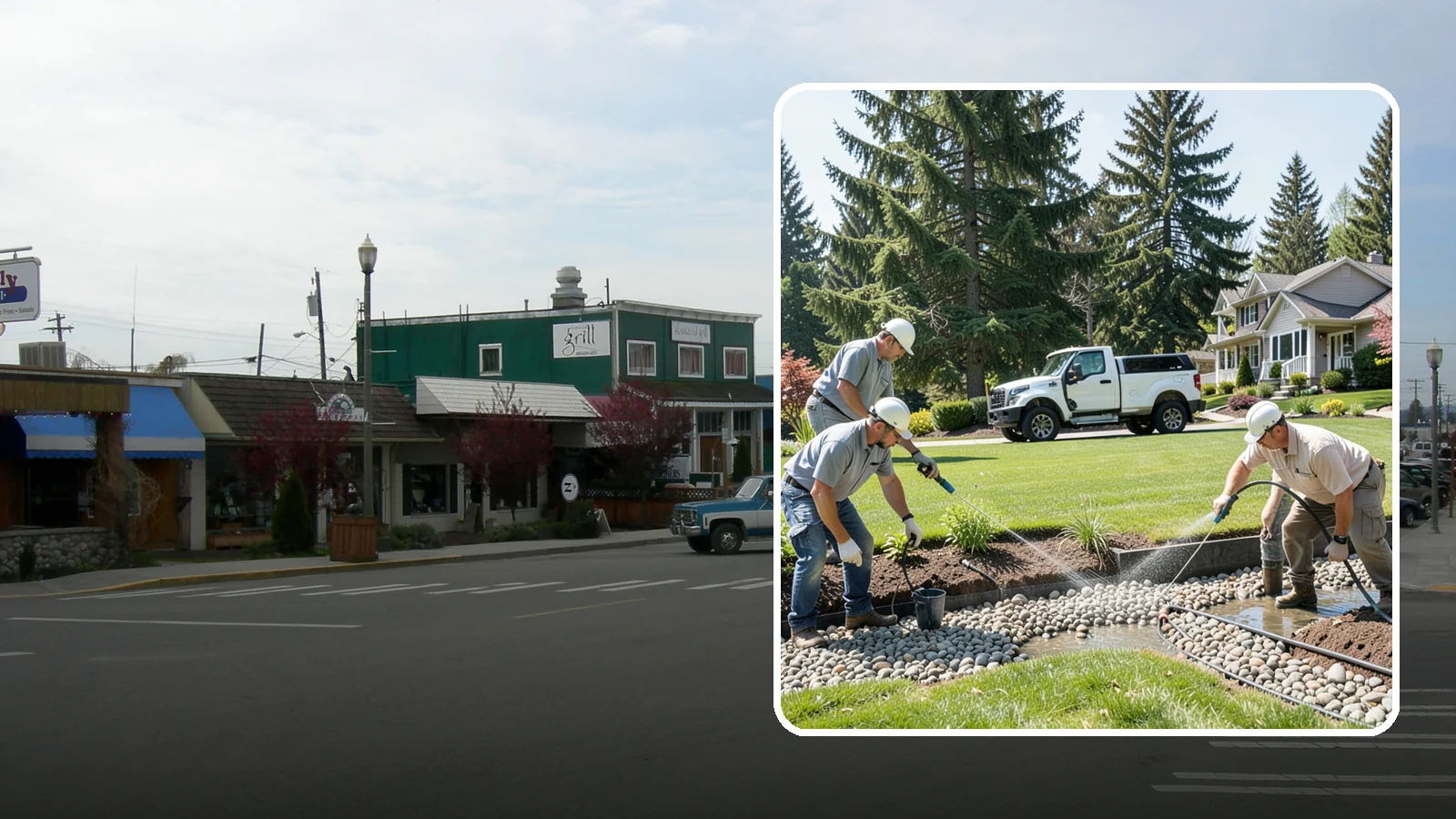Drain Rock Installation in Stanwood, Snohomish County, WA - Clean, washed 3/4-inch rock engineered to move water fast through French drains, footings, and wet-yard fixes.