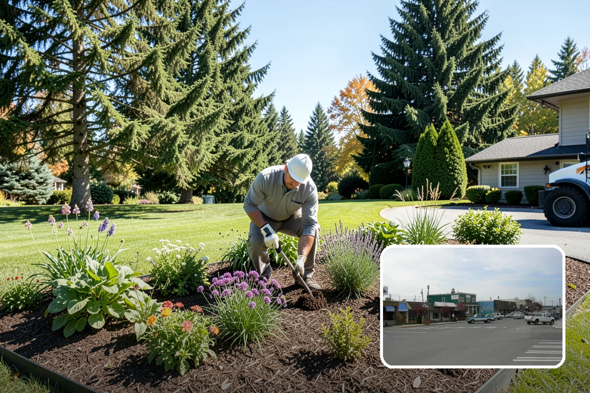 Drain Rock Installation in Stanwood, Snohomish County, WA - Rapidly channels water away from foundations and low spots