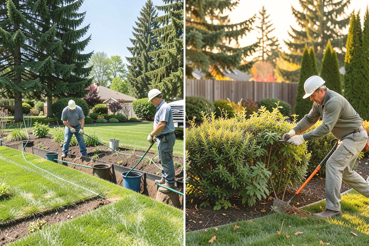 Drain Rock Installation in Steilacoom, Pierce County, WA - Excavate the drain trench or area to the required depth and slope