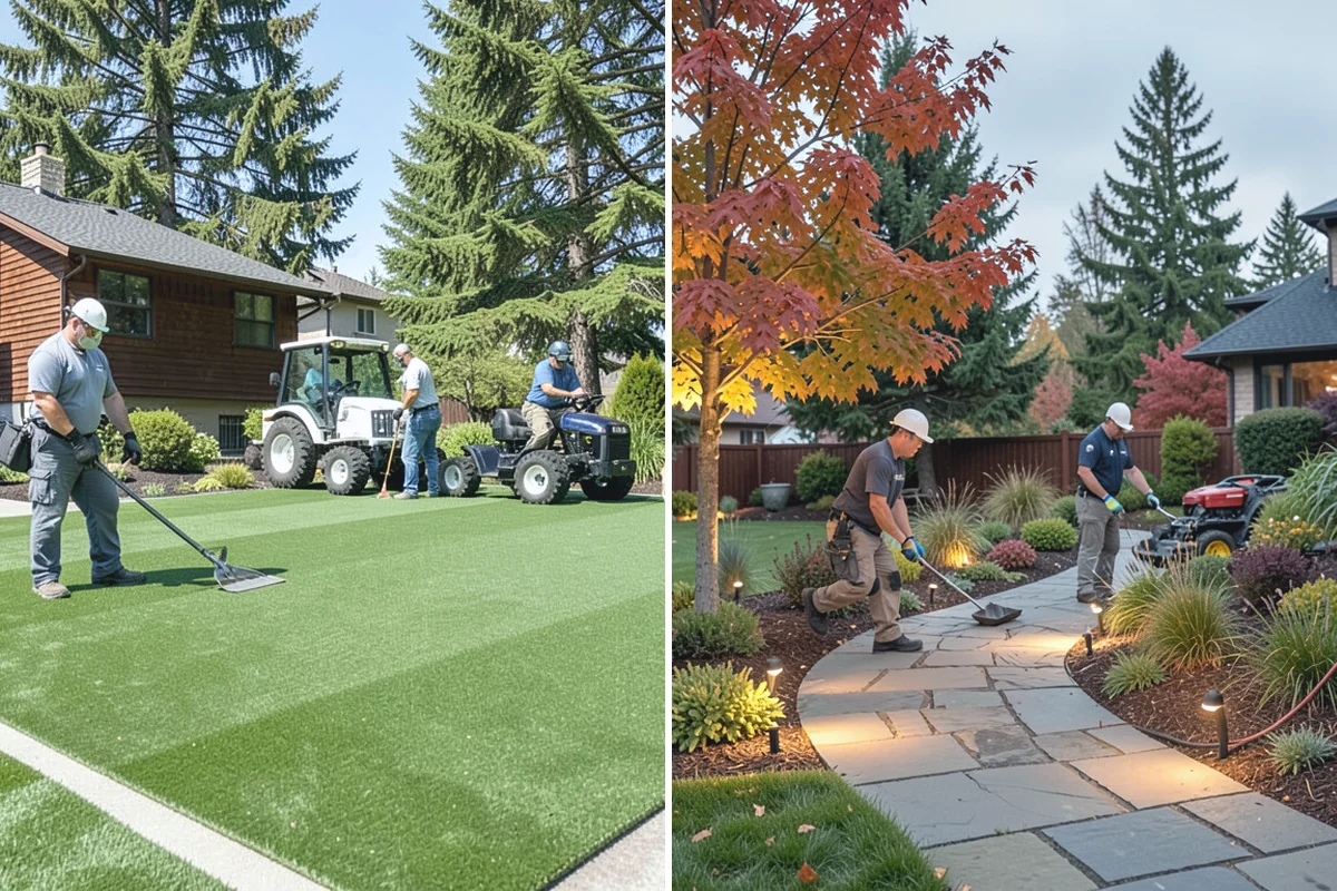 Drainage Solutions in Auburn, King County, WA - Assess where and why water collects