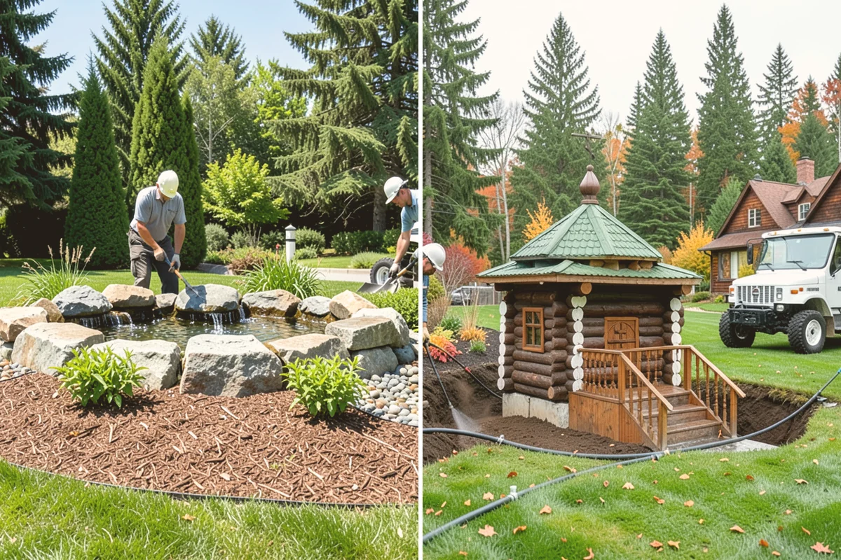 Drainage Solutions in Bothell, King County, WA - Assess where and why water collects