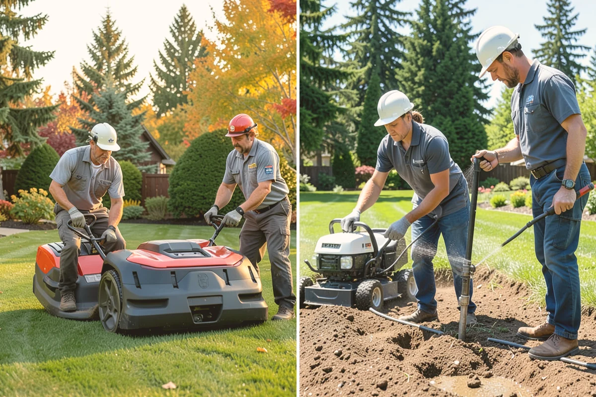 Drainage Solutions in Brier, Snohomish County, WA - Assess where and why water collects