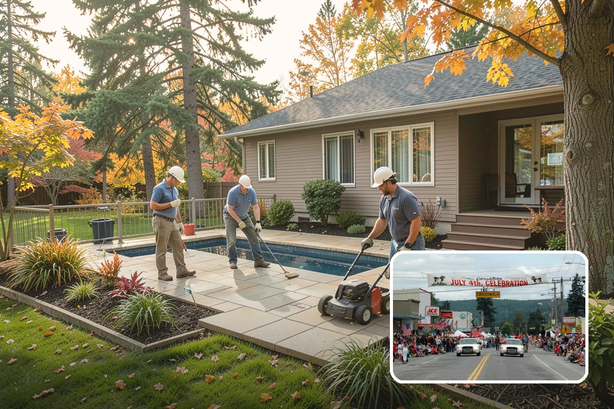 Drainage Solutions in Carnation, King County, WA - Eliminates standing water and soggy spots