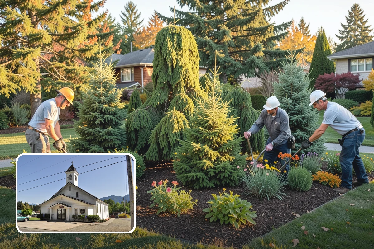 Drainage Solutions in Concrete, Skagit County, WA - Eliminates standing water and soggy spots