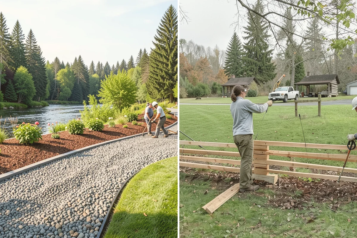 Drainage Solutions in Eatonville, Pierce County, WA - Assess where and why water collects