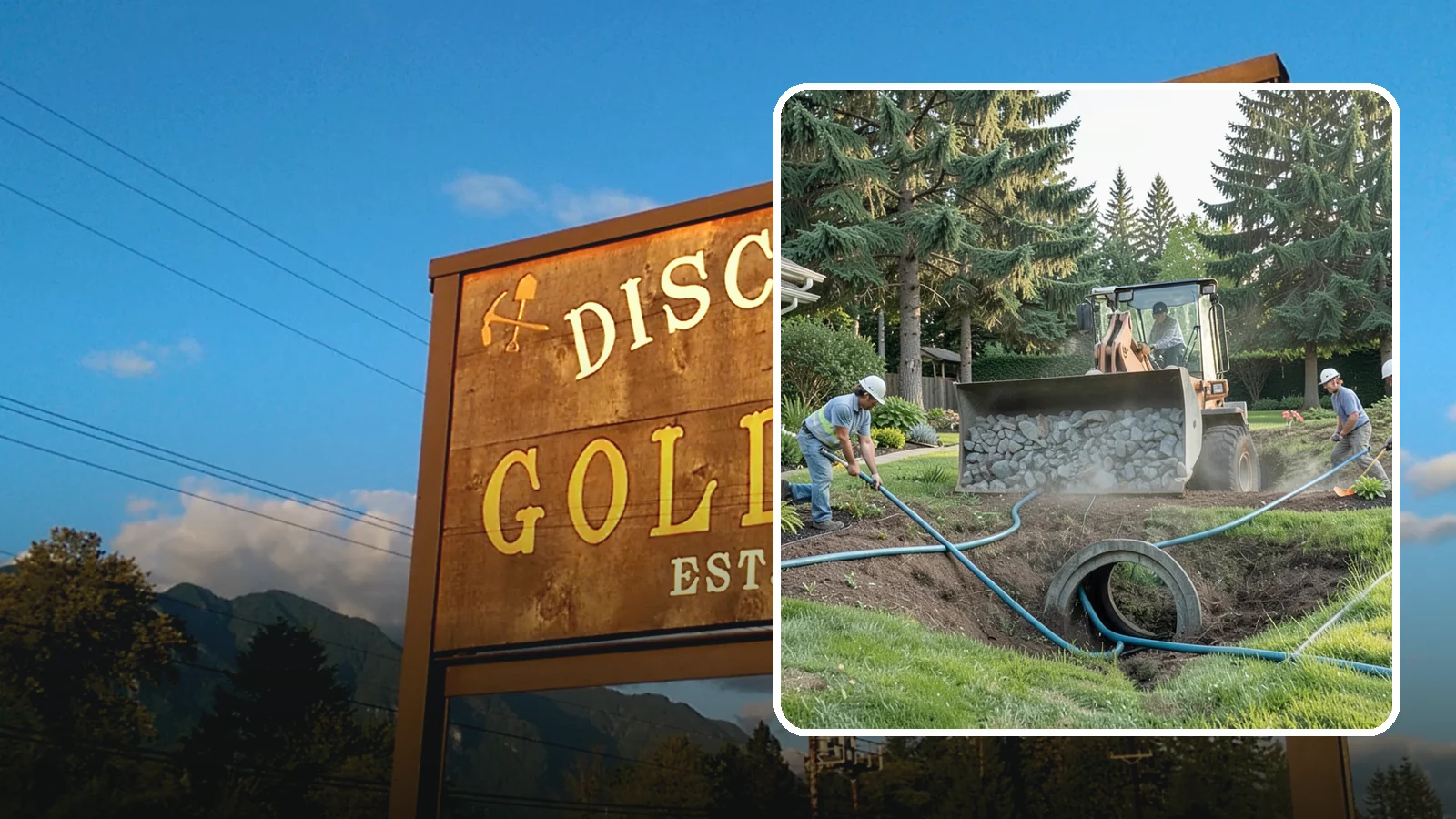 Drainage Solutions in Gold Bar, Snohomish County, WA - Custom drainage systems that eliminate standing water, soggy lawns, and water pooling around your home.