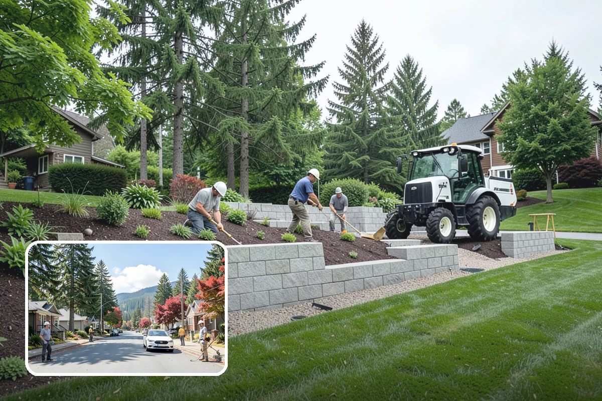 Drainage Solutions in Hunts Point, King County, WA - Eliminates standing water and soggy spots