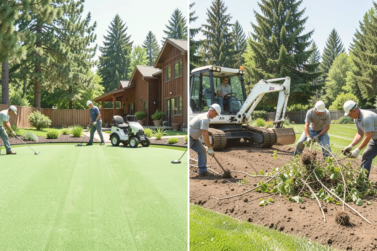 Drainage Solutions in Kent, King County, WA - Assess where and why water collects
