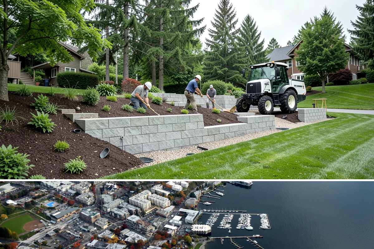 Drainage Solutions in Kirkland, King County, WA - Best installed in drier conditions