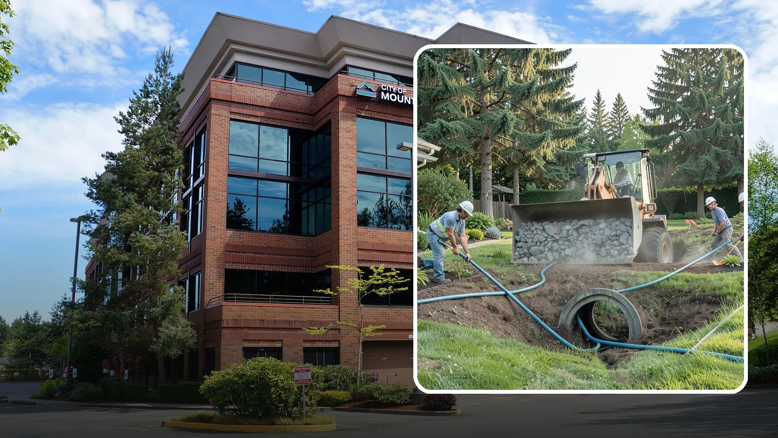 Drainage Solutions in Mountlake Terrace, Snohomish County, WA - Custom drainage systems that eliminate standing water, soggy lawns, and water pooling around your home.