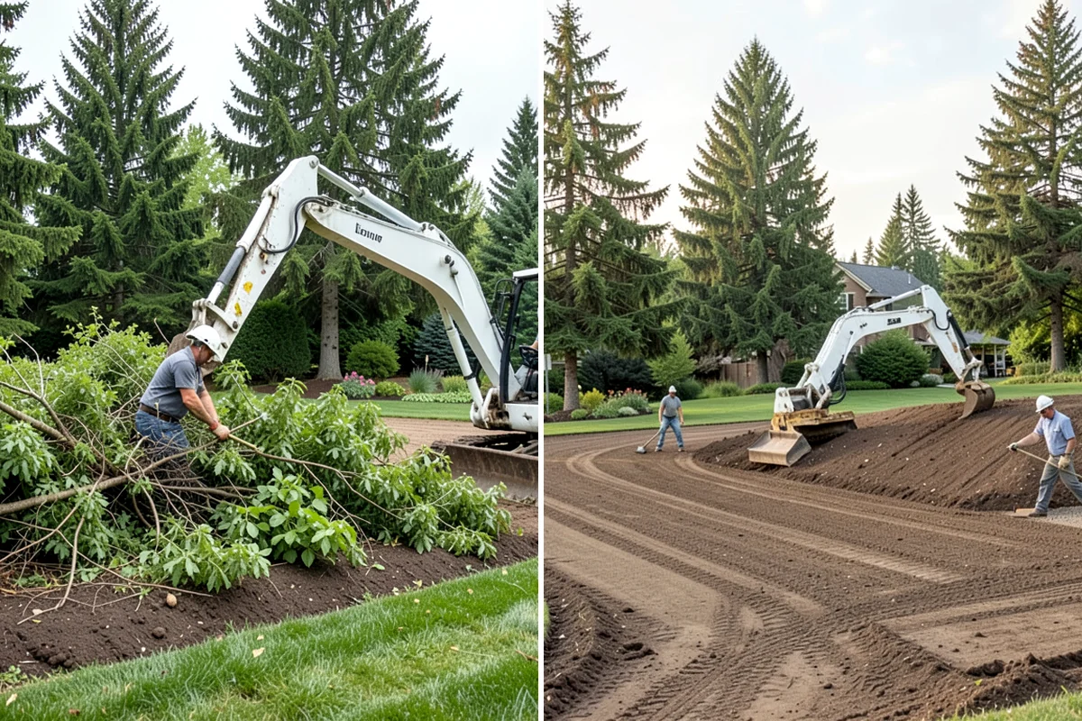 Drainage Solutions in Normandy Park, King County, WA - Assess where and why water collects