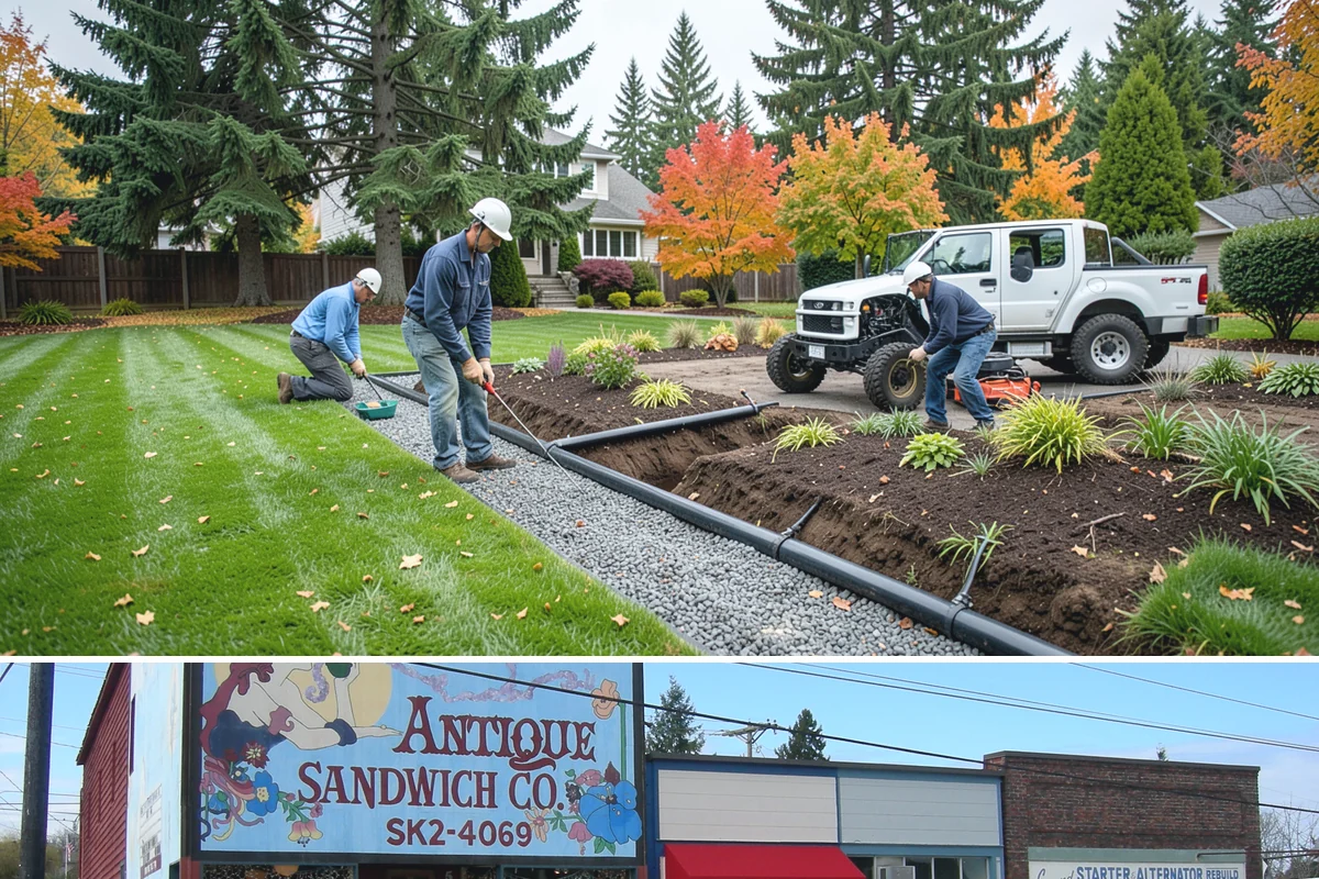 Drainage Solutions in Ruston, Pierce County, WA - Best installed in drier conditions