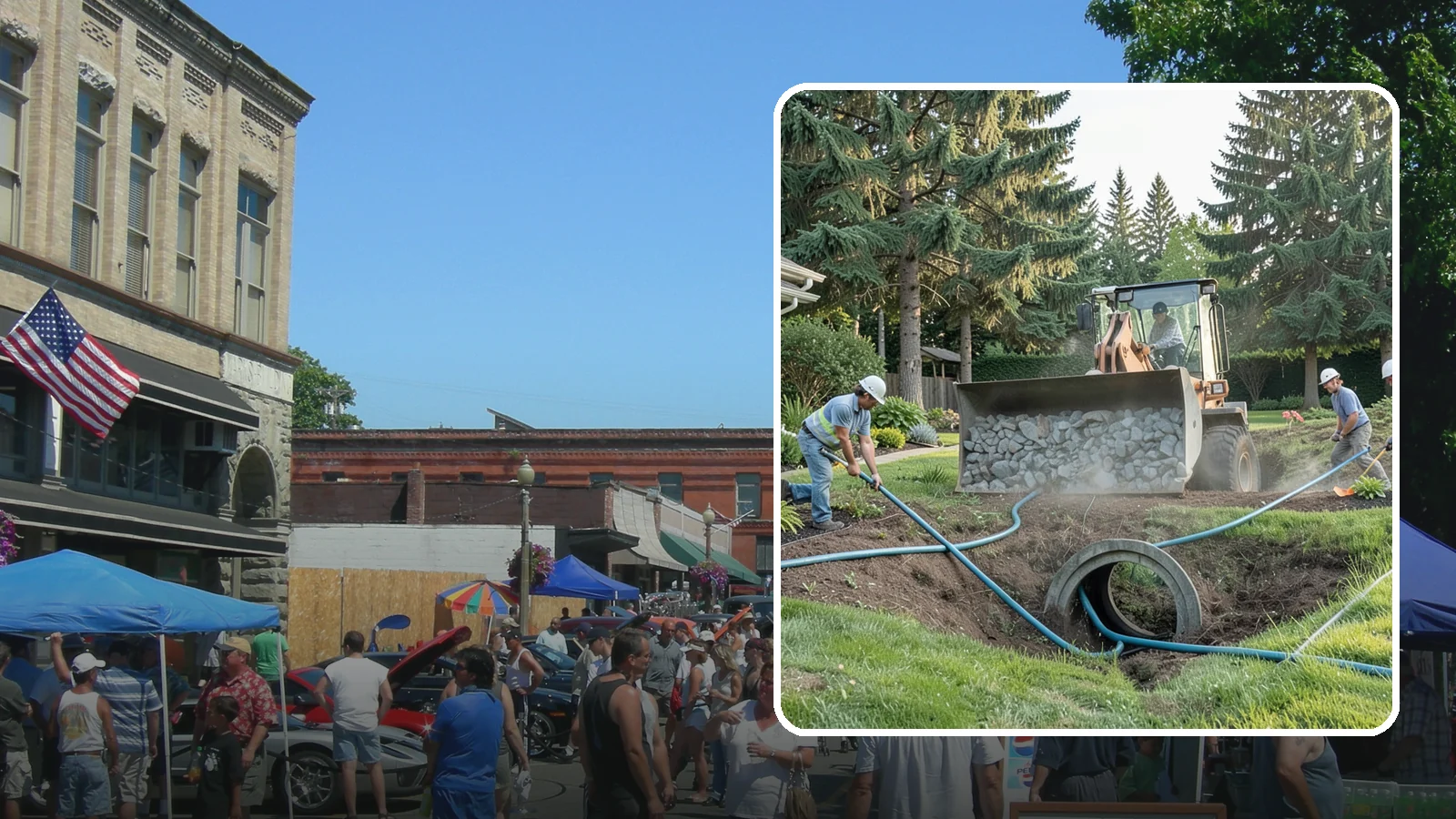 Drainage Solutions in Snohomish, Snohomish County, WA - Custom drainage systems that eliminate standing water, soggy lawns, and water pooling around your home.