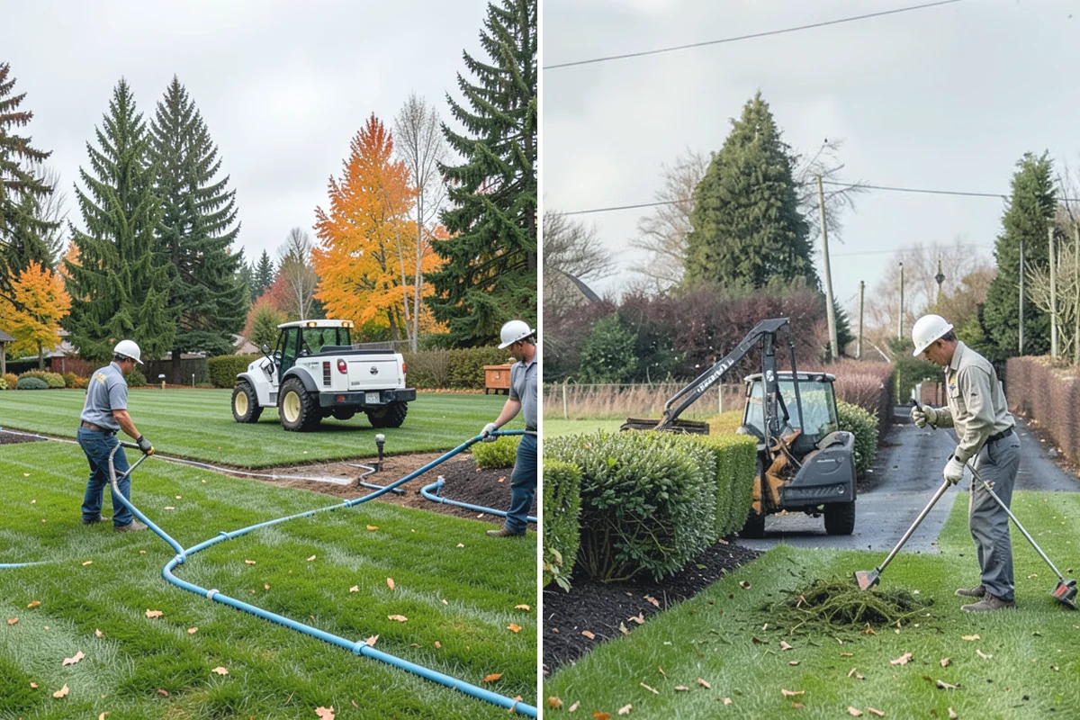 Drainage Solutions in South Prairie, Pierce County, WA - Assess where and why water collects
