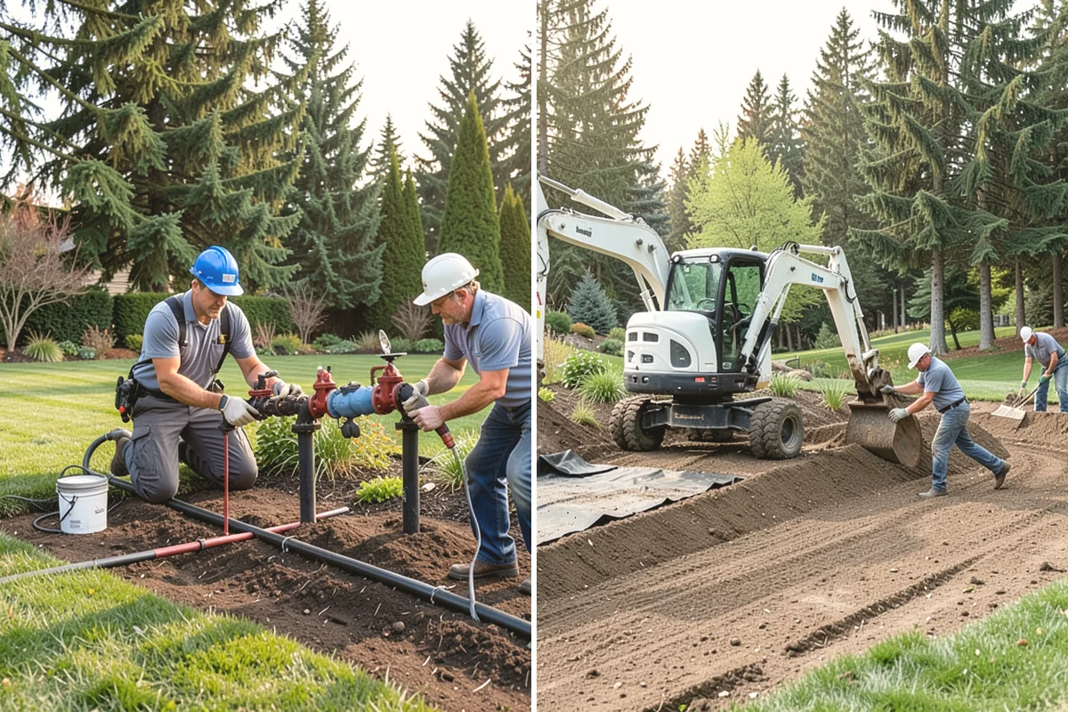 Drainage Solutions in Tacoma, Pierce County, WA - Assess where and why water collects