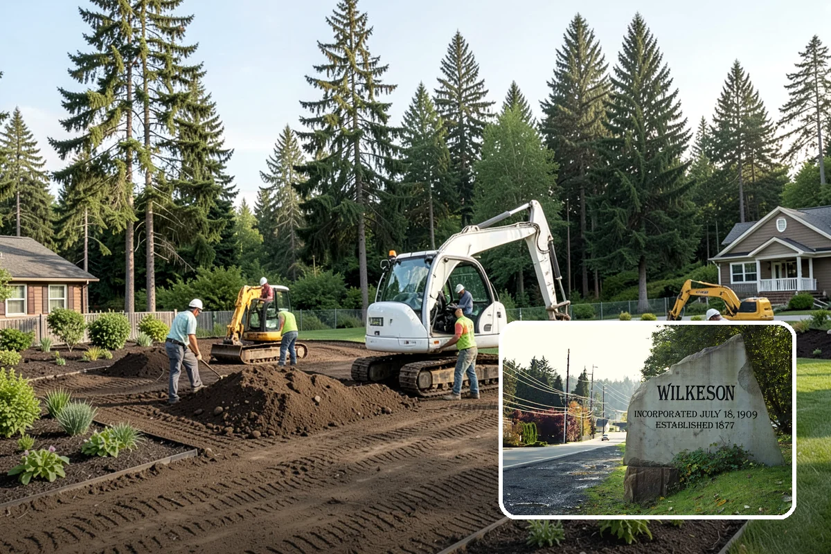 Drainage Solutions in Wilkeson, Pierce County, WA - Eliminates standing water and soggy spots