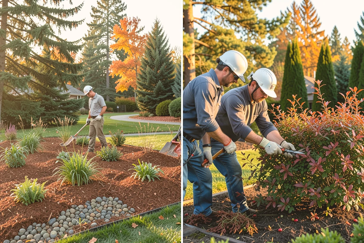 Drip Irrigation Installation in Algona, King County, WA - Assess beds and plant water needs