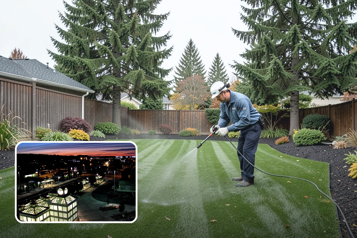 Drip Irrigation Installation in Auburn, King County, WA - Water delivered right to the roots