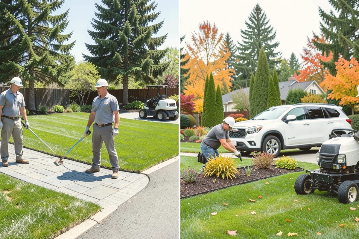 Drip Irrigation Installation in Bellevue, King County, WA - Assess beds and plant water needs