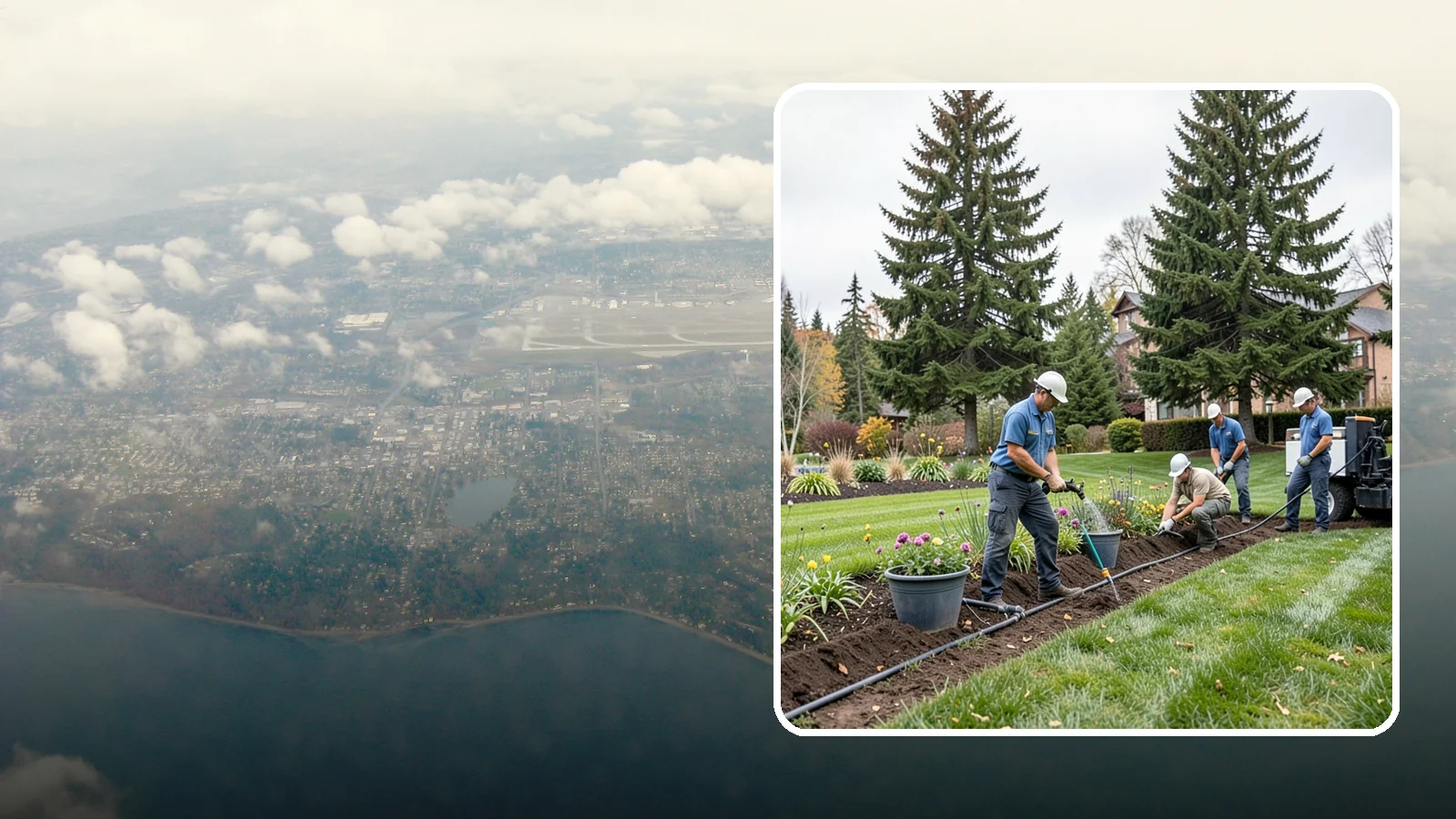 Drip Irrigation Installation in Burien, King County, WA - Efficient drip irrigation that delivers water straight to plant roots in beds, gardens, and containers.